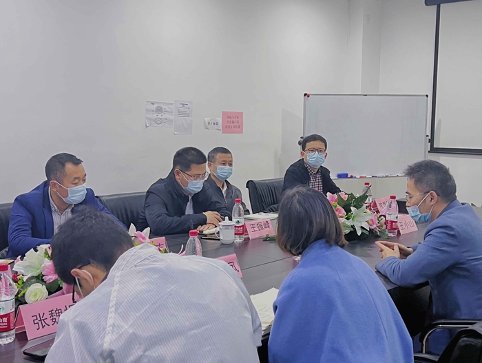 杭州市經(jīng)信局領(lǐng)導(dǎo)蒞臨我司開展調(diào)研工作