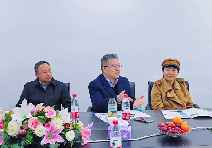 熱烈歡迎九三學(xué)社杭州市委會(huì)領(lǐng)導(dǎo)蒞臨我司開展調(diào)研工作